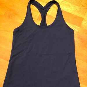 EUC lululemon navy blue tank top